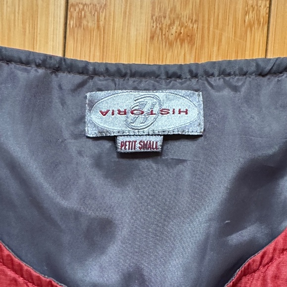 Coldwater Creek Deep Red Sleeveless Tank - Picture 2 of 5